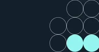 Abstract geometric design with circles