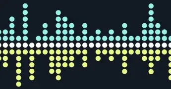 Abstract geometric design with circles