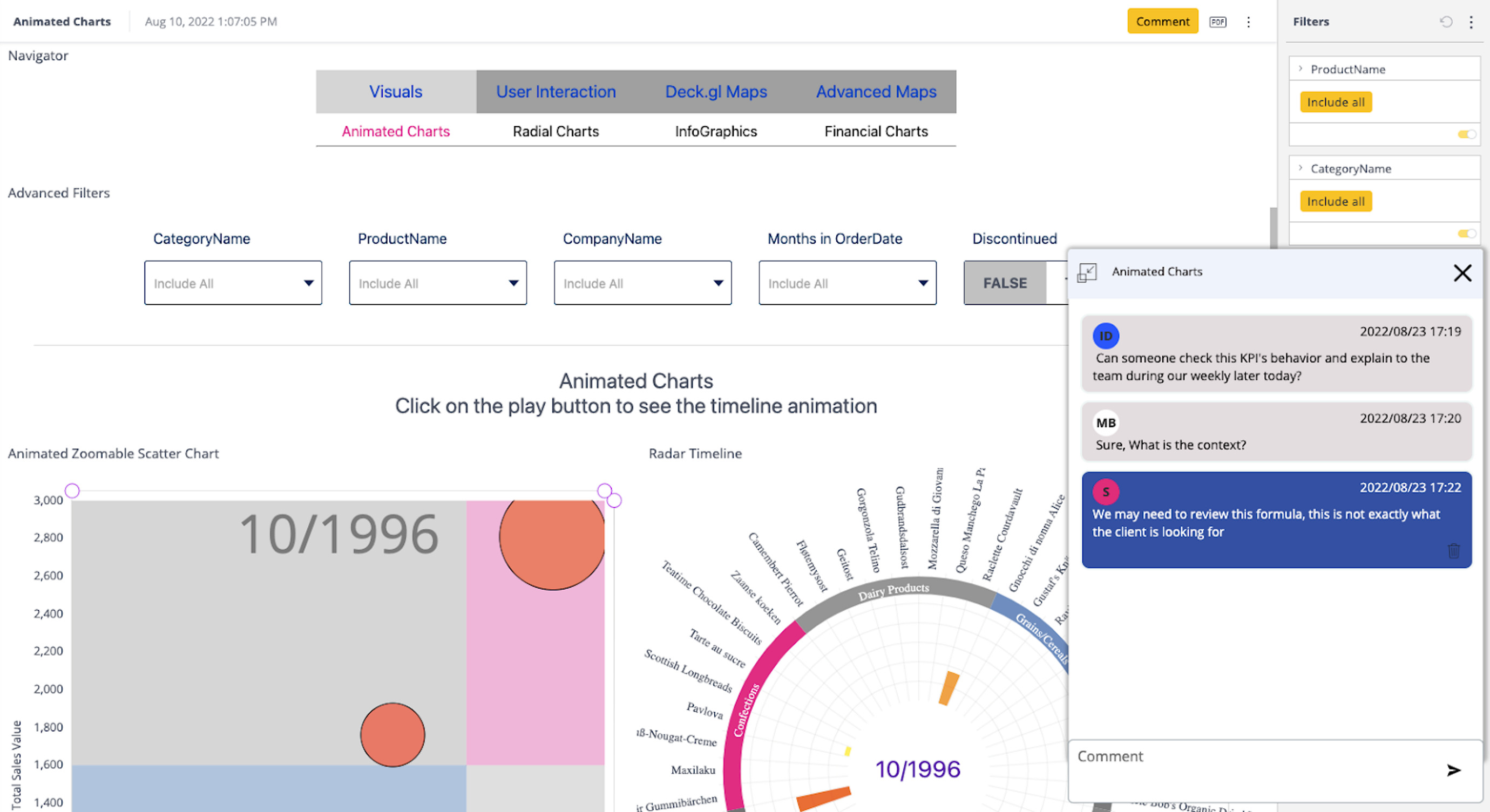 Sample dashboard image
